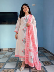 Premium Heavy Rich Dhabu Cotton Aline Suit