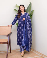 Floral Print kurta set