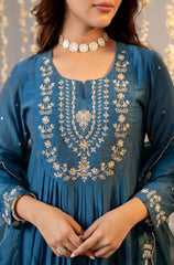 CHANDERI SILK KURTA SETS