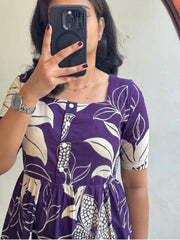 Ziyaa Printed Gown dress