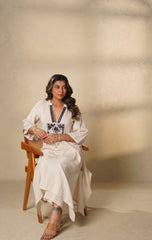 Kurti and Pant with Thread Embroidery