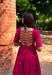Anarkali Kurta with Pant
