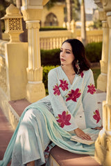 HEAVY COTTON BUTTI KURTA SETS