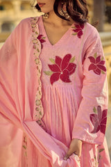 HEAVY COTTON BUTTI KURTA SETS