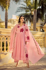 HEAVY COTTON BUTTI KURTA SETS