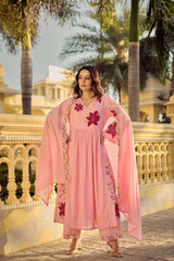 HEAVY COTTON BUTTI KURTA SETS