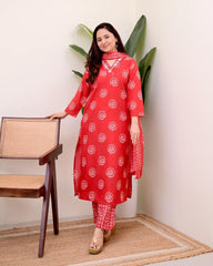 Floral Print kurta set
