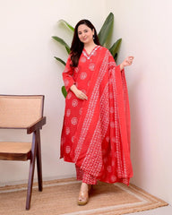 Floral Print kurta set