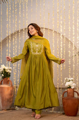 CHANDERI SILK KURTA SETS
